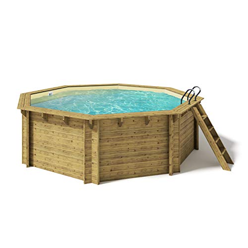 Paradies Pool Holzpool Mit Sonnendeck