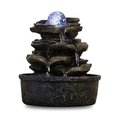 Zen Light Wasserfall Garten Modern