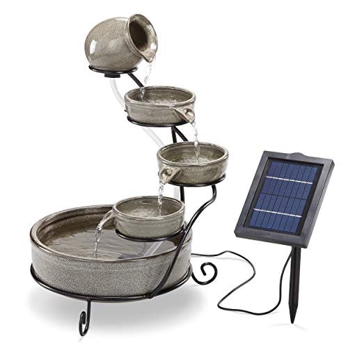 Esotec Solar Gartenbrunnen