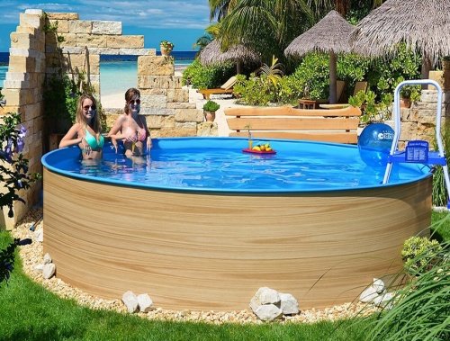 Poolzon Holzpool Mit Sonnendeck